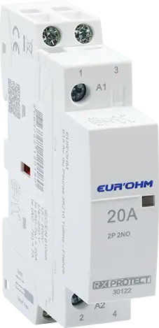 Contacteur Électrique Double 20A 220V - Performance et Fiabilité - EUROHM - 30122