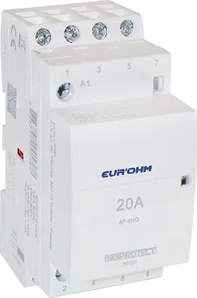 Contacteur 4P 20A 4NO - EUROHM - 30131