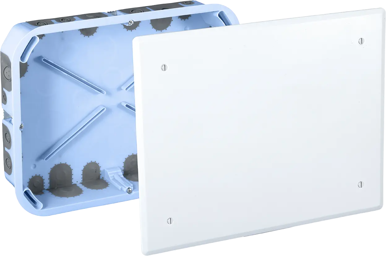 Boite de dérivation étanche à l'air à encastrer 250x190x50mm- EUROHM - 51016