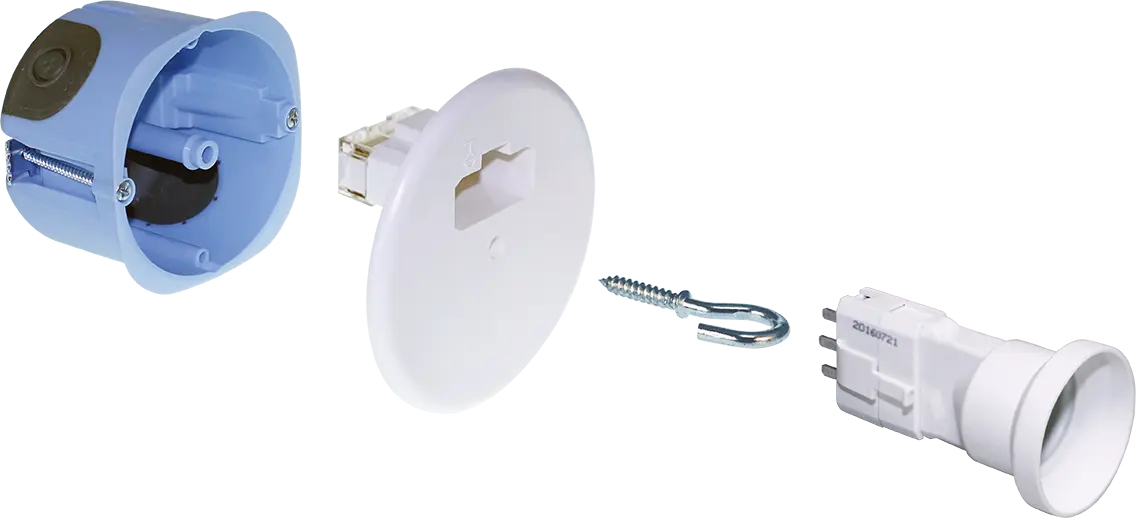 KIT POINT DE CENTRE DCL XL AIR'MÉTIC + FD E27 X2 ENTRÉES