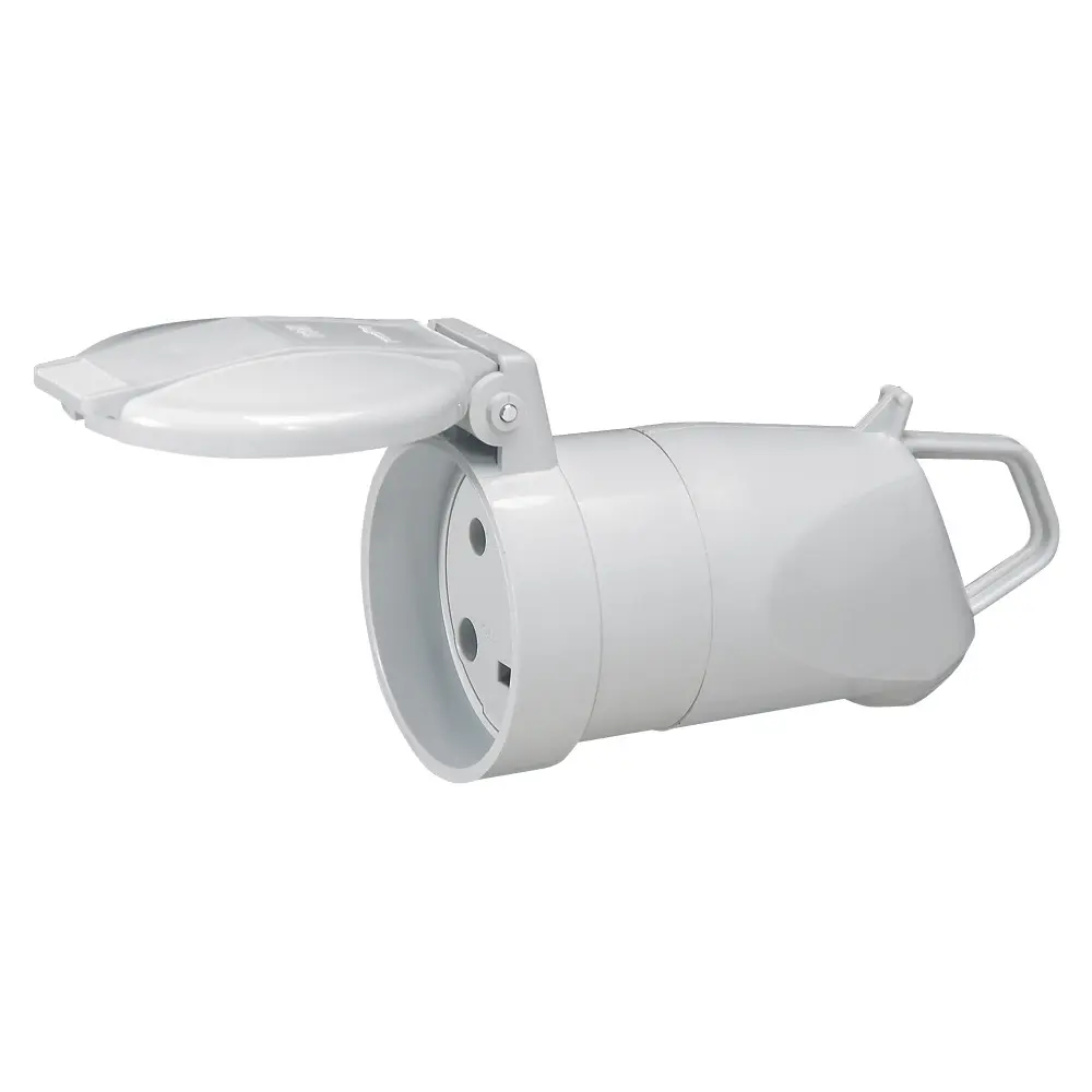 Prolongateur 2P+T 20A 400V~ avec volet de protection