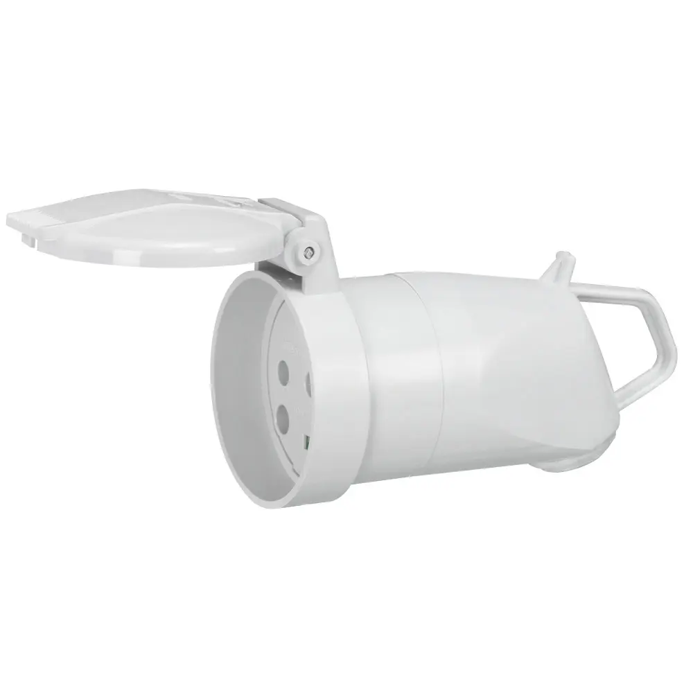 Prolongateur 3P+N+T 20A 400V~ avec volet de protection