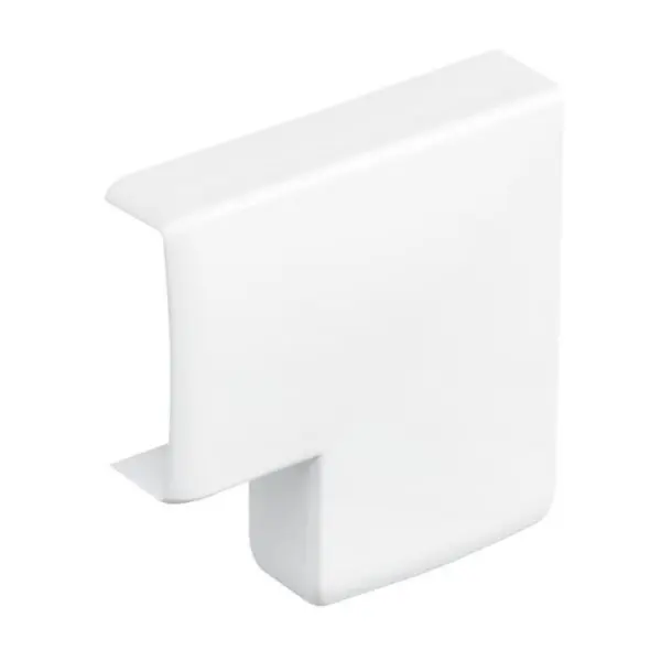 ANGLE PLAT POUR MOULURE KEVA 32MMX12MM - PVC BLANC ARTIC