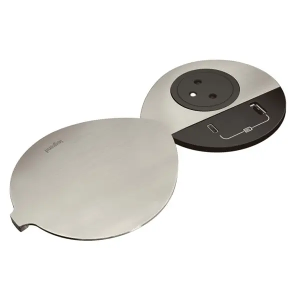 DISQ80 INCARA COUVERCLE PRISE F/B USB A+C CORDON 2M AVEC FICHE