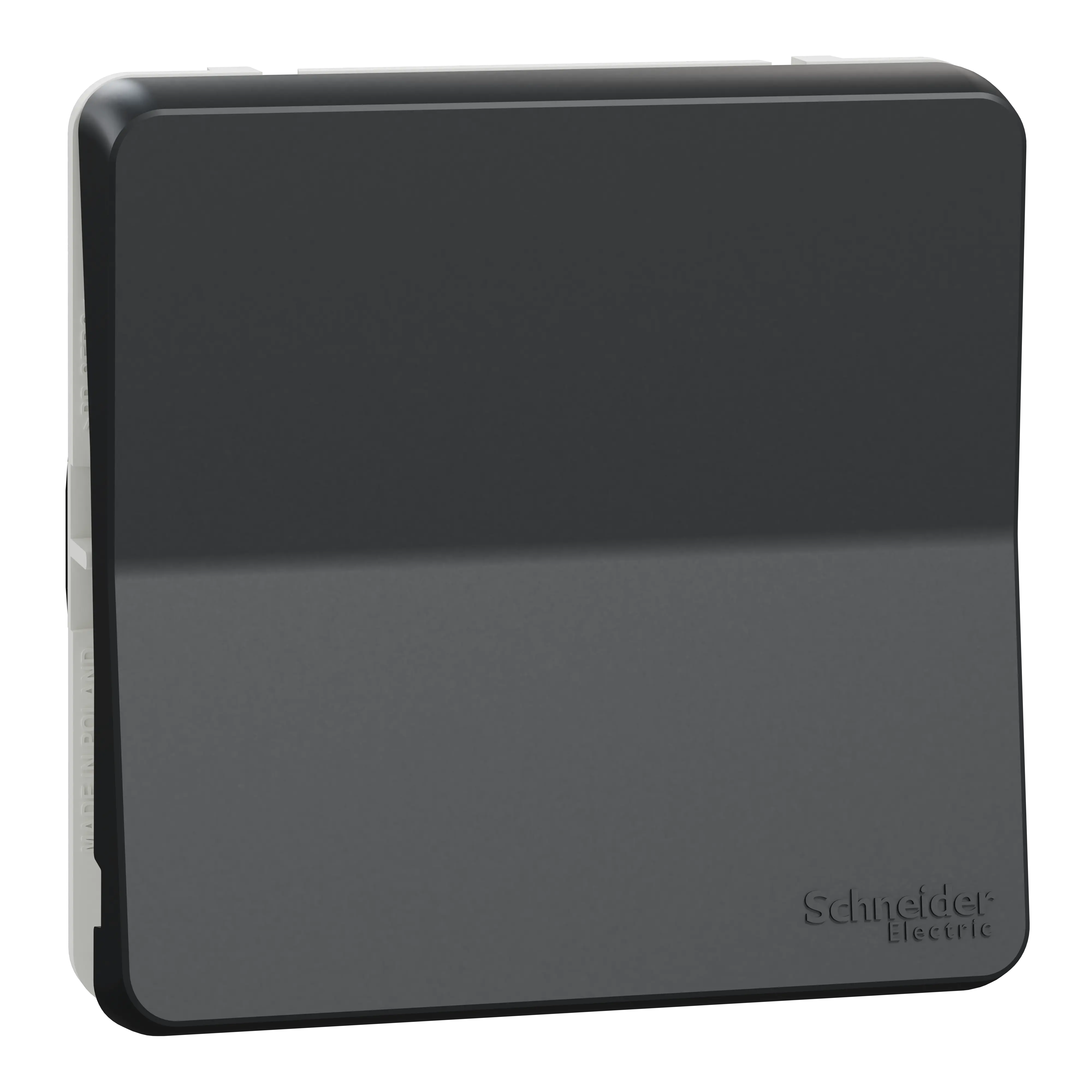 Mureva Styl - Bouton poussoir - composable - IP55 - IK08 - connexion auto - gris - SCHNEIDER ELECTRIC - MUR35027