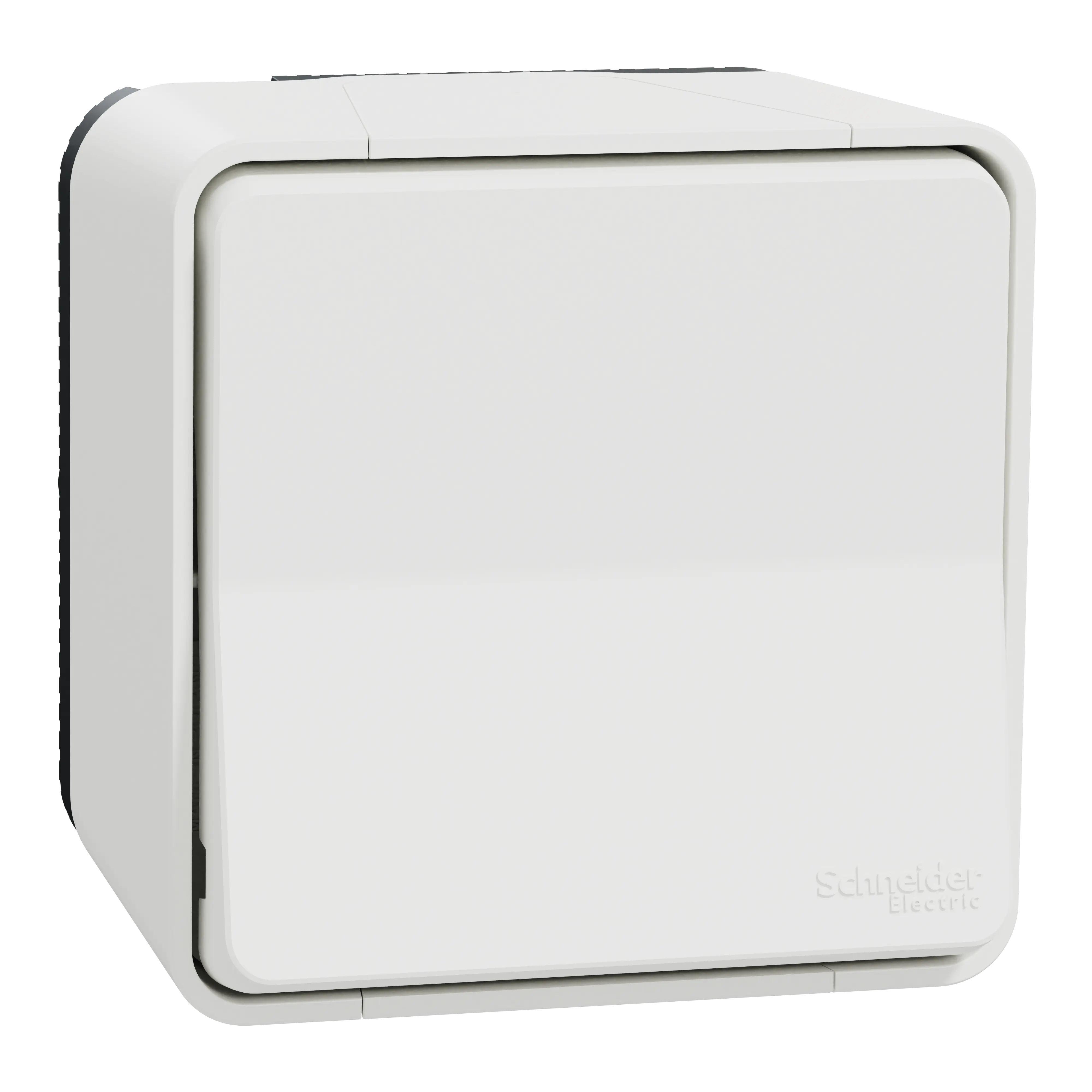 Mureva Styl - Bouton Poussoir - complet saillie - IP55 -IK08 connex auto - blanc - SCHNEIDER ELECTRIC - MUR39026