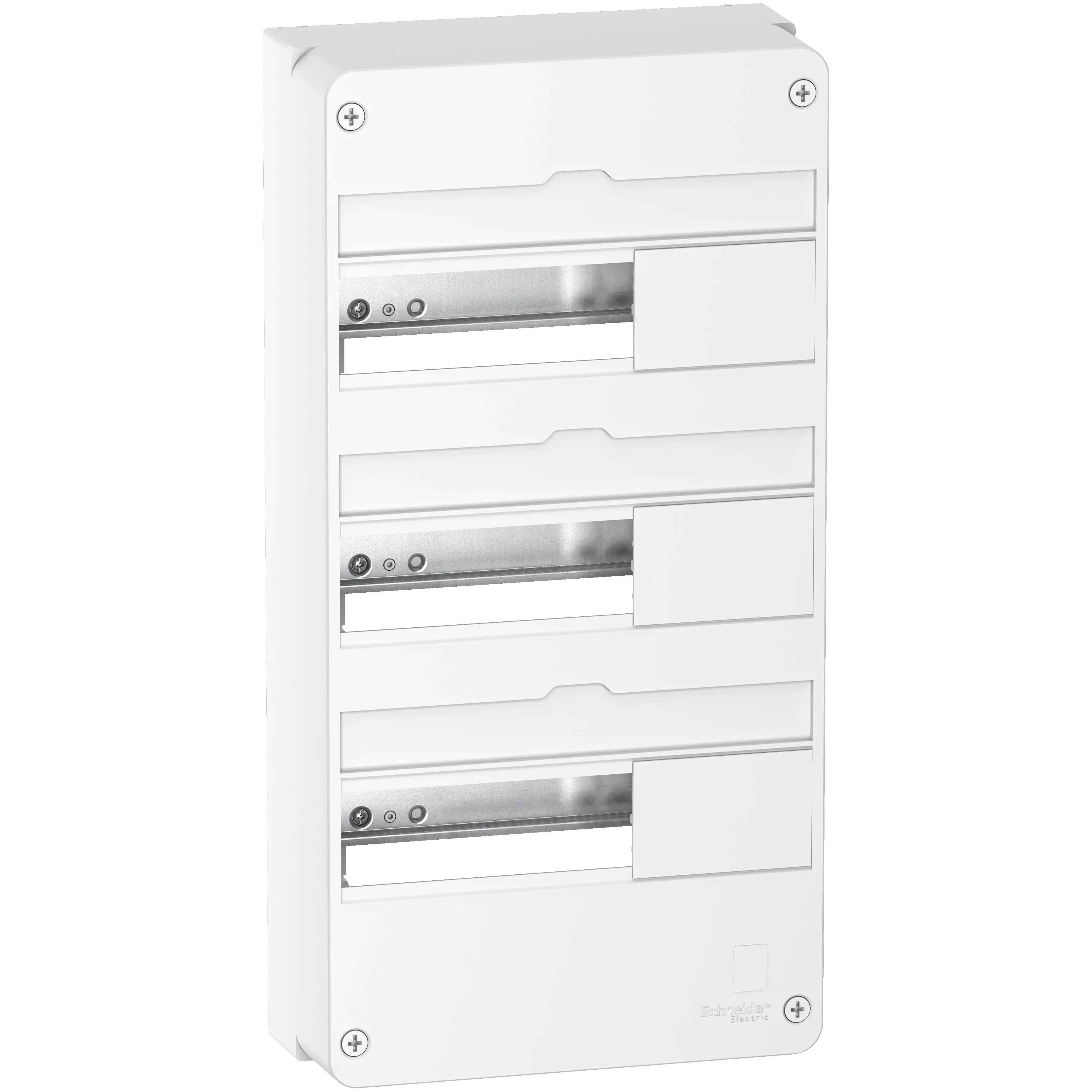 Resi9 - Coffret en saillie Blanc (RAL 9003)- 3 rangées de 13 modules - SCHNEIDER ELECTRIC - R9H13403