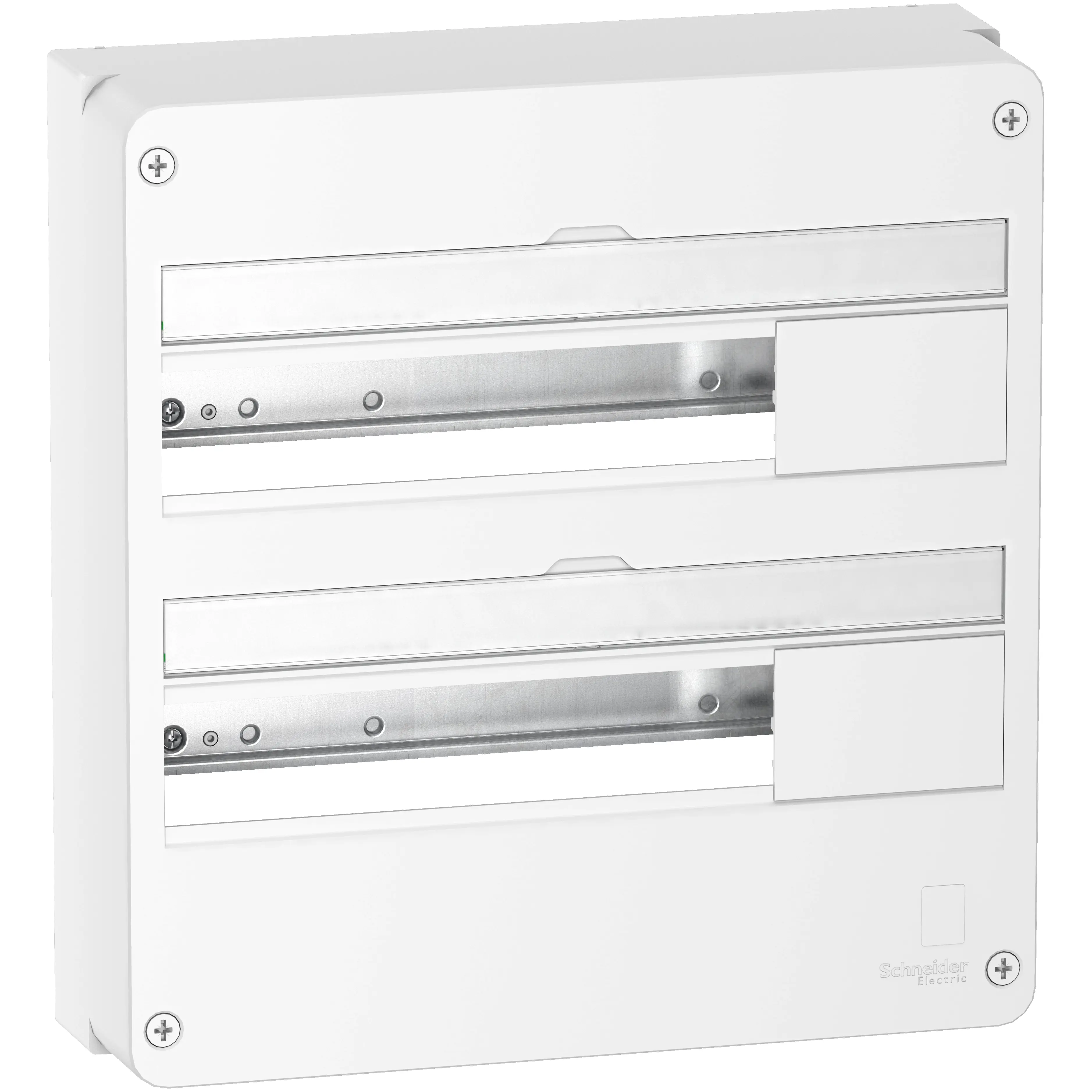 Resi9 - Coffret en saillie Blanc (RAL 9003)- 2 rangées de 18 modules - SCHNEIDER ELECTRIC - R9H18402