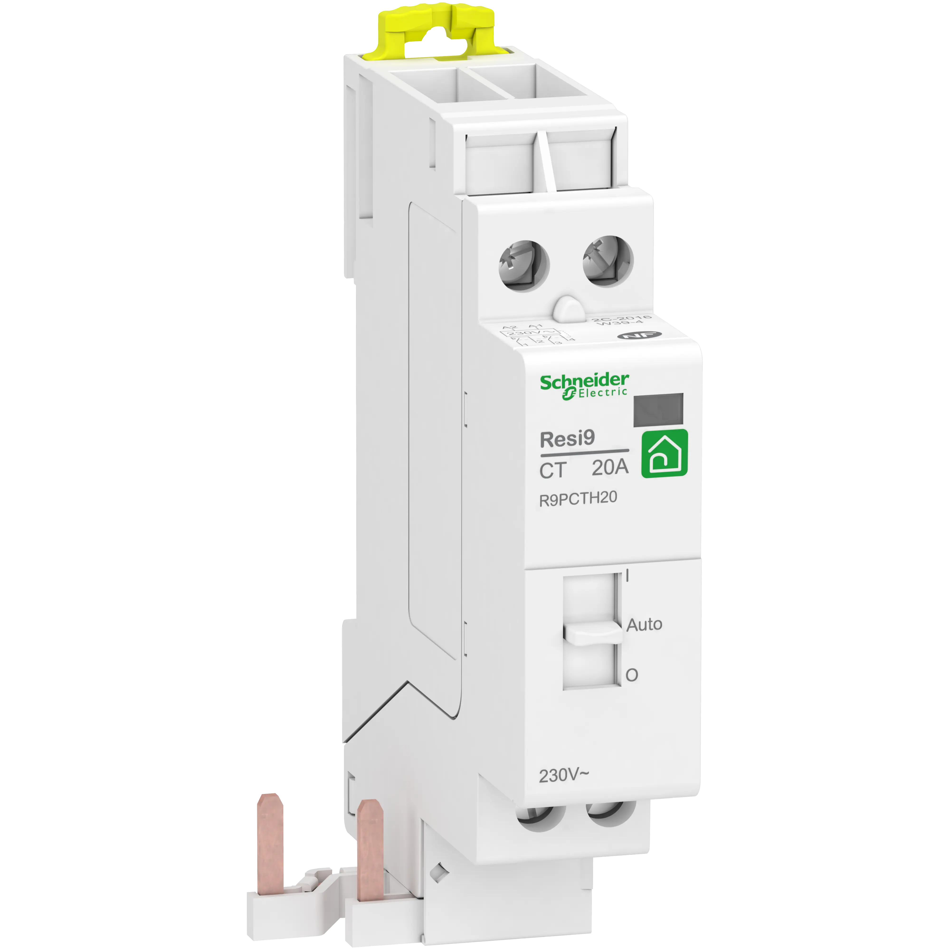 Resi9 - contacteur heures creuses - 2NO - 20A - SCHNEIDER ELECTRIC - R9PCTH20