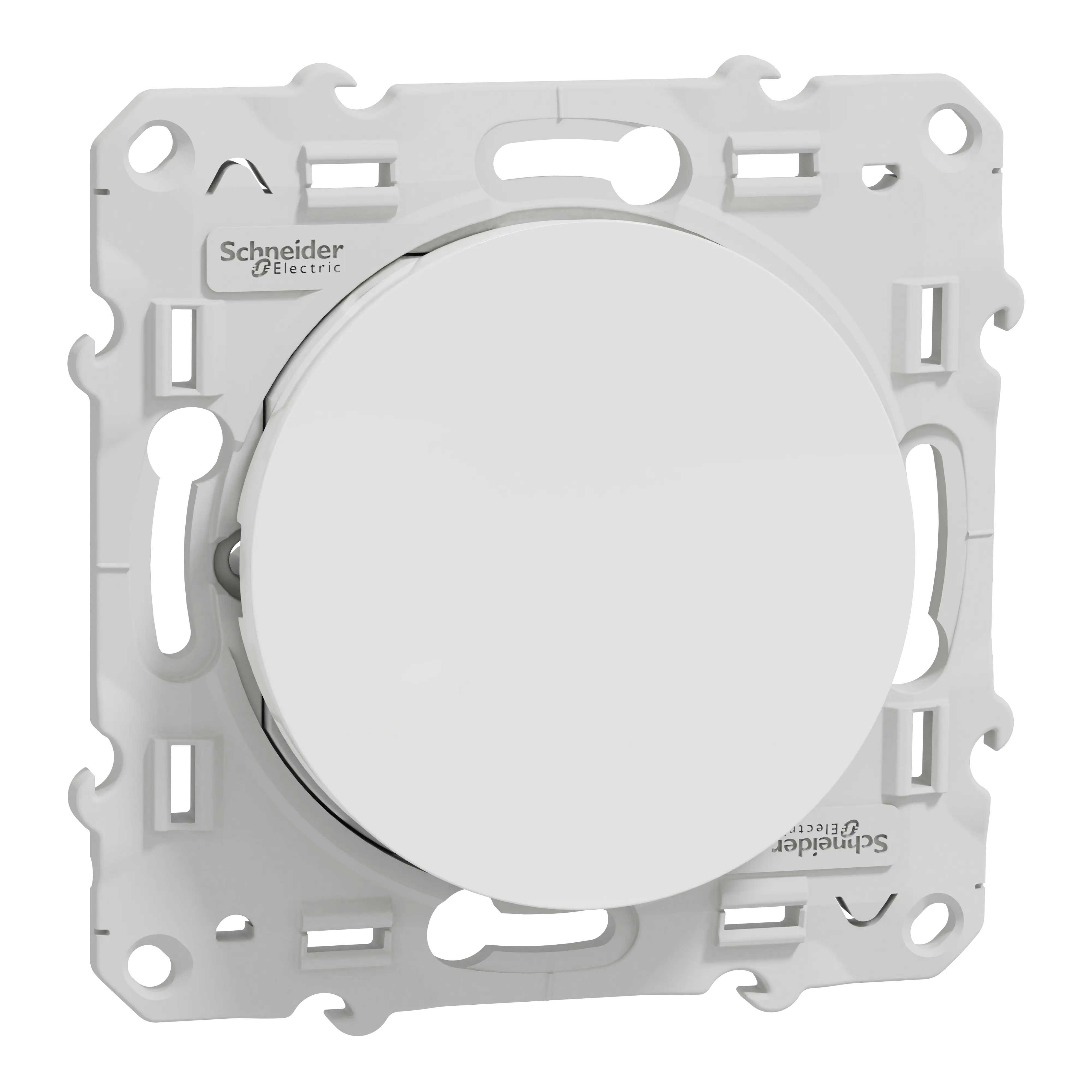 Odace - poussoir - blanc - 10A - SCHNEIDER ELECTRIC - S520206