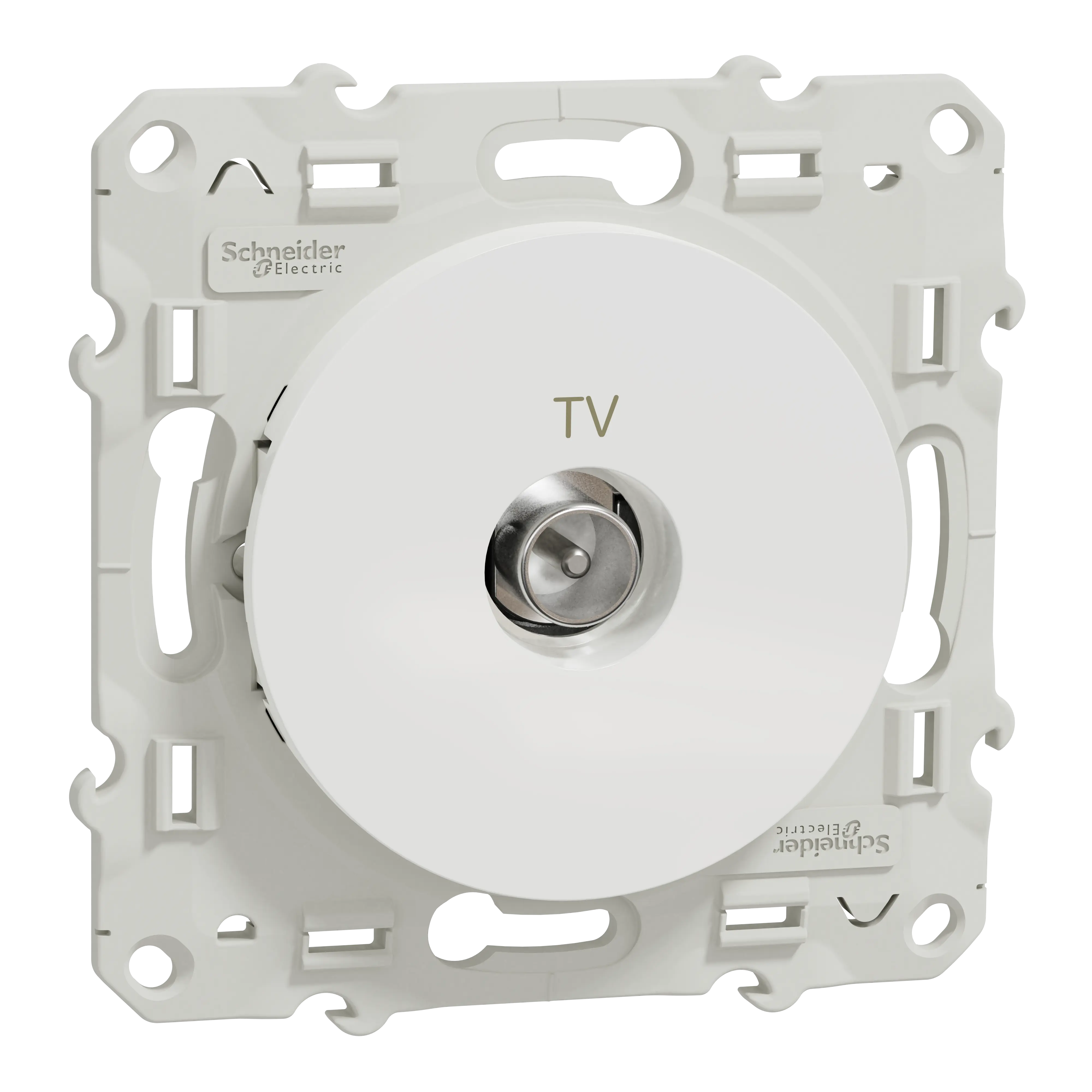 Odace - prise TV simple - blanc - SCHNEIDER ELECTRIC - S520445
