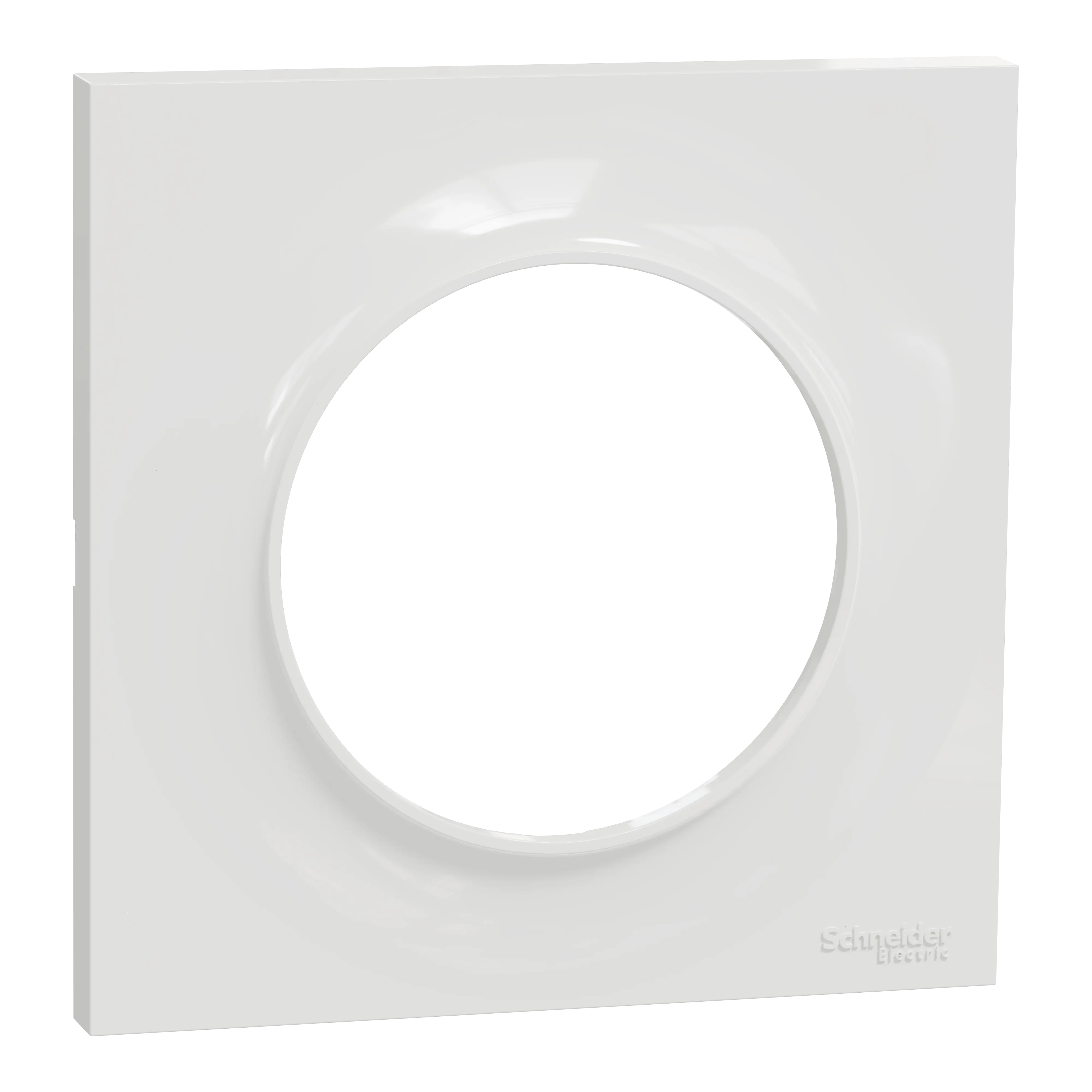 Odace Styl - plaque 1 poste blanc - SCHNEIDER ELECTRIC - S520702