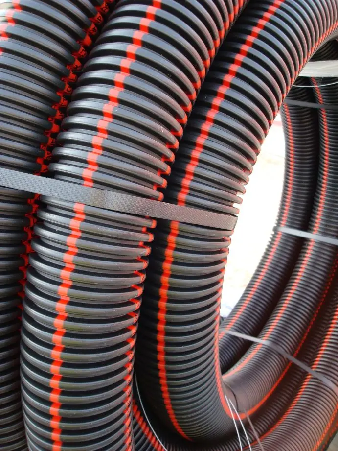 Fourreau de protection TPC pour câbles électriques DN63 NBR - Couronne 25M - ELYDAN - 7227