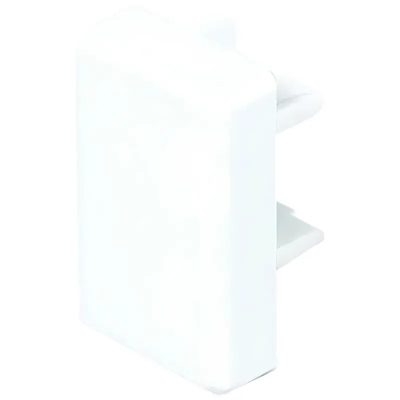 Embout pour goulotte, moulure 20 x 12,5 mm - Blanc - EFAPEL - 10035ABR