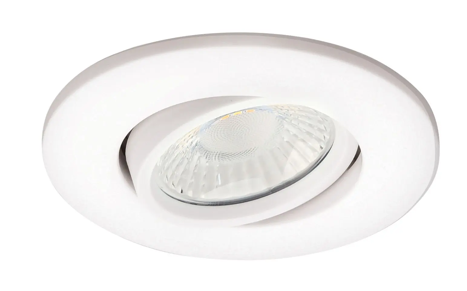 Spot LED encastré basculant EDOS CCT 6W 2700-3000-4000K dimmable - blanc - ARIC - 11060