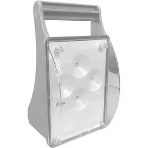 Lampe portable - 100lm/1h - IP55 IK08 - Pour locaux techniques - LUMINOX - 10152