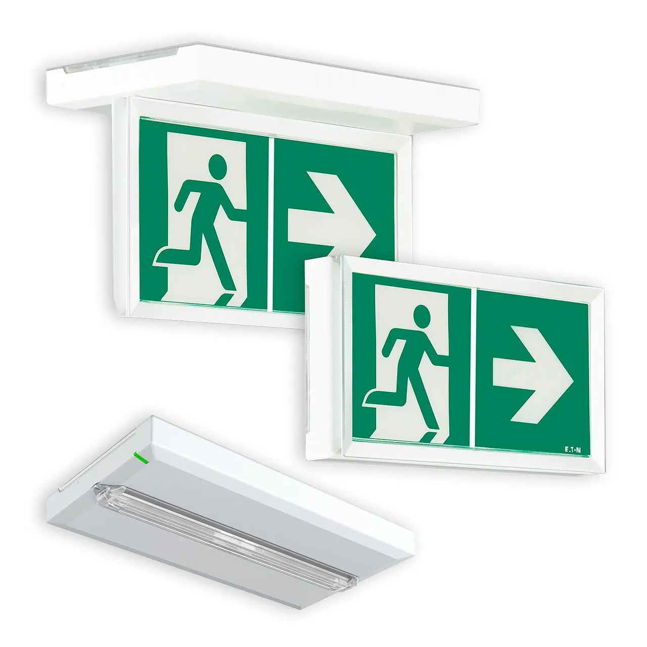 BAES évacuation SATI - 45lm/1h - IP43 IK07 - Pose mur/plafond - Visibilité+ - LUMINOX - 16143