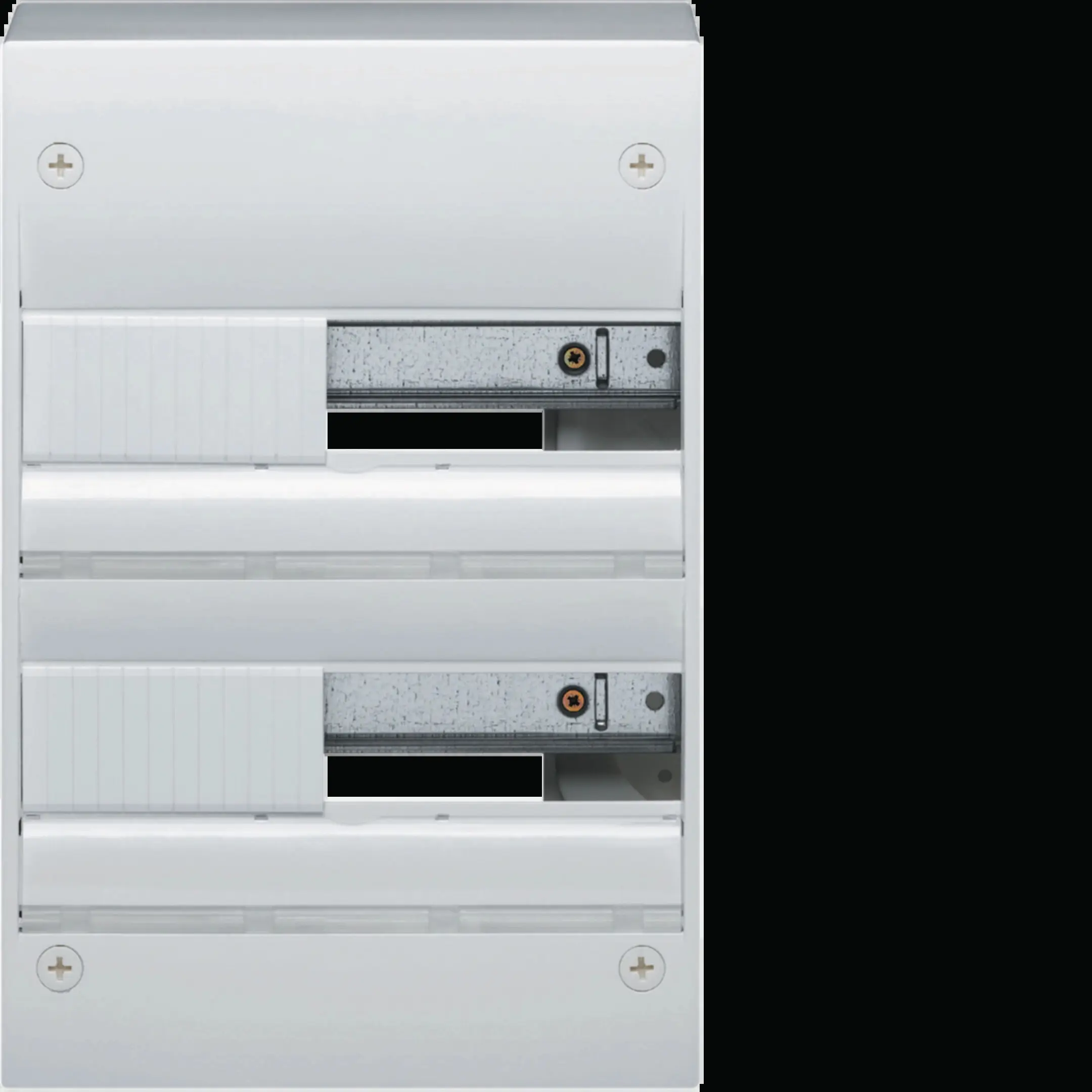 Tableau électrique Gamma+ 13, 2 rangées, 13 Modules, Quickfix - HAGER - GD213A