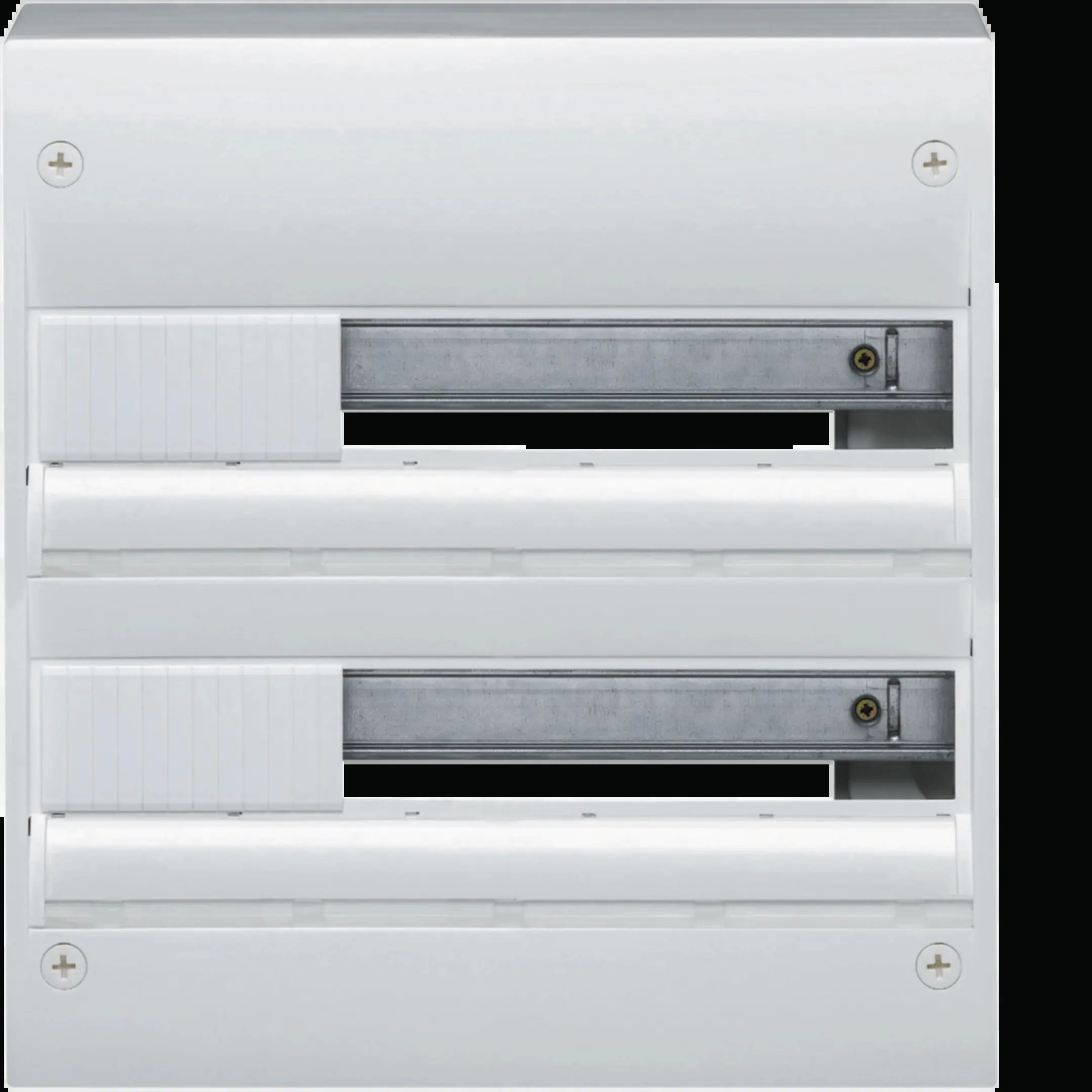 Tableau électrique Gamma+ 18, 2 rangées, 18 Modules, Quickfix - HAGER - GD218A