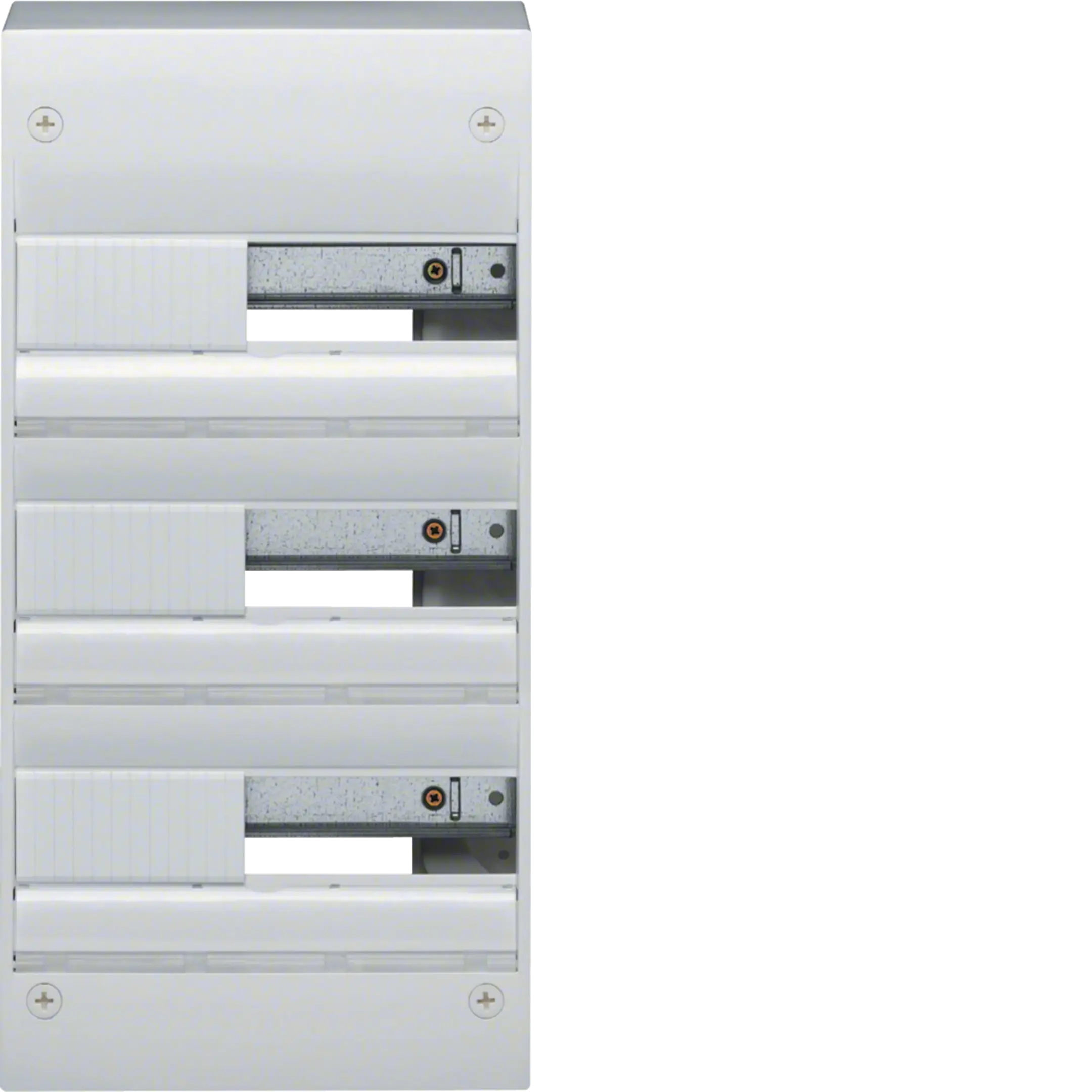 Tableau électrique Gamma+ 13, 3 rangées, 13 Modules, Quickfix - HAGER - GD313A