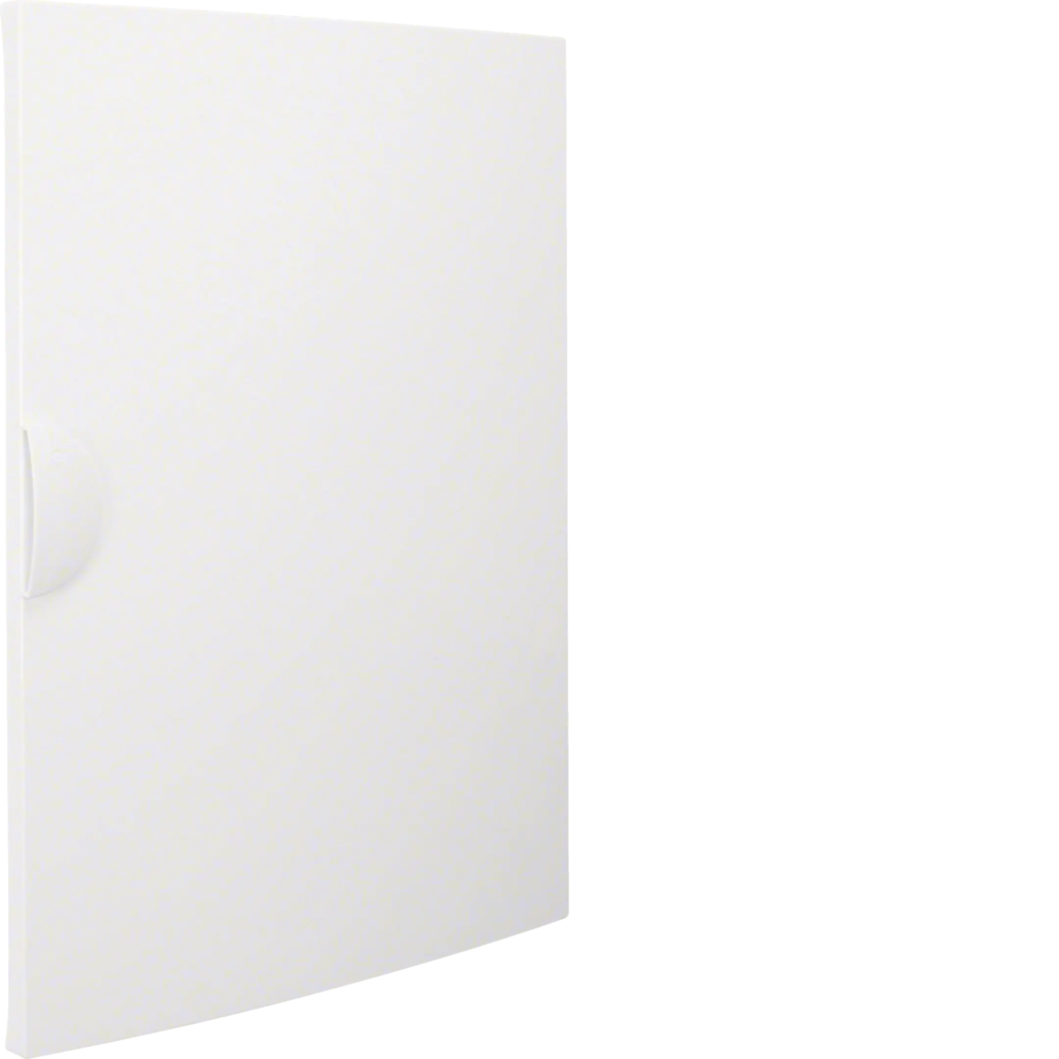Porte opaque blanc pur Gamma+ pour coffret Gamma 18, 3 rangées 54 M - HAGER - GP318P