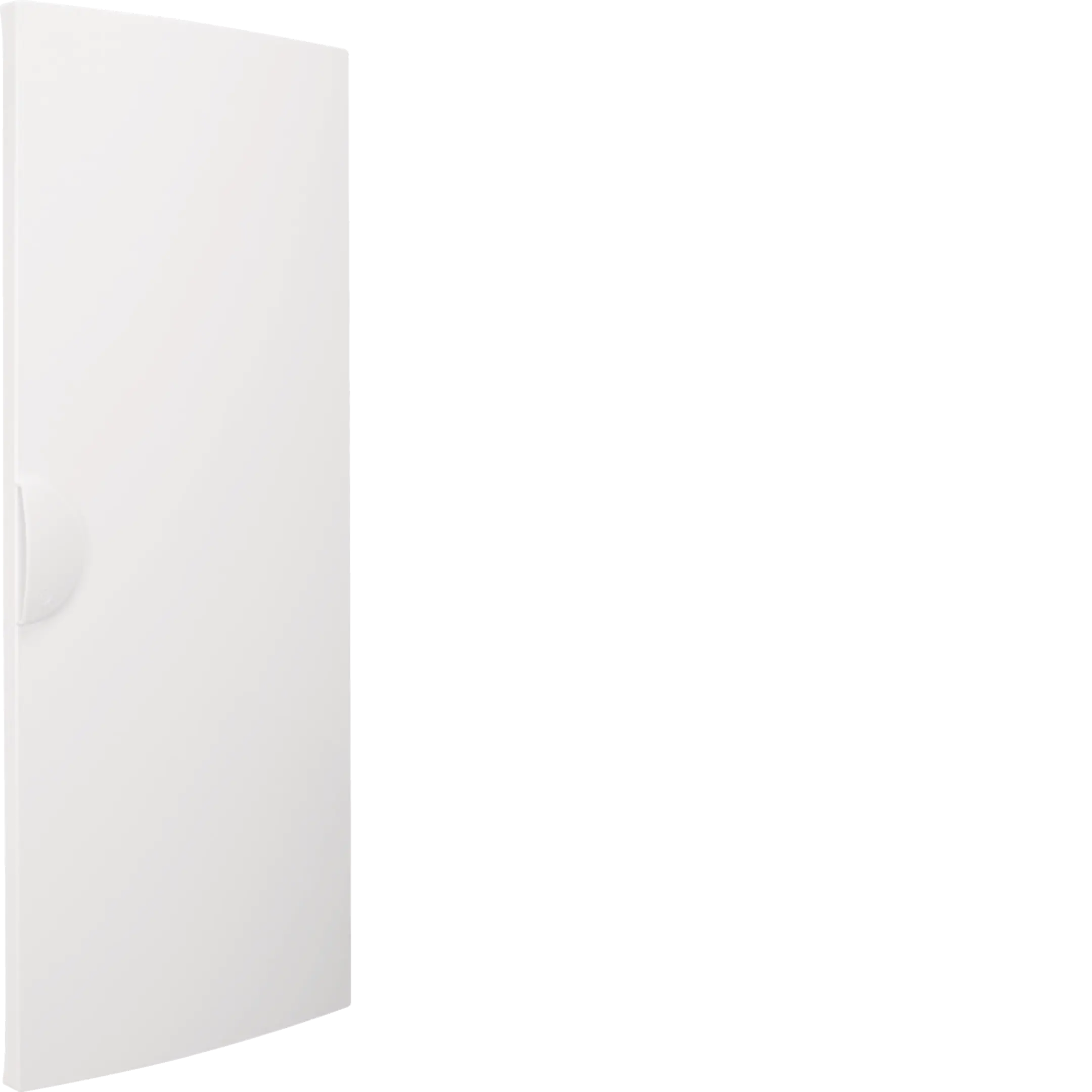 Porte opaque blanc pur Gamma+ pour coffret Gamma 13, 4 rangées 52 M - HAGER - GP413P