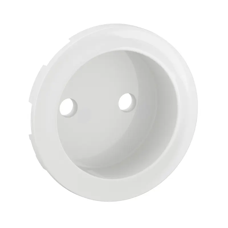 Enjoliveur pour prise de courant fort à puit 2P Céliane - Blanc - LEGRAND - CB0110