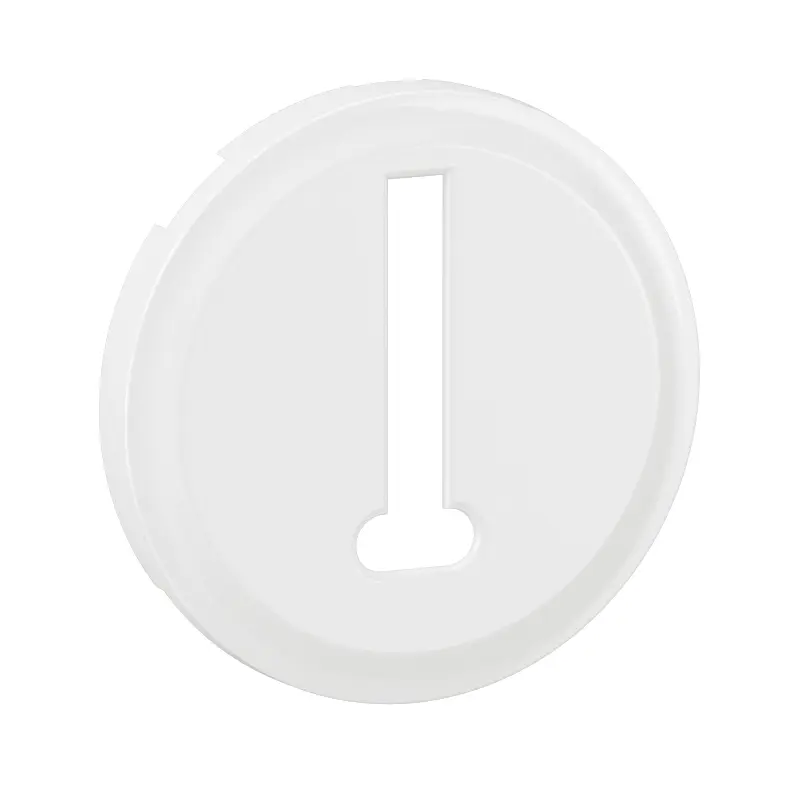 Enjoliveur pour prise de téléphone 8 contacts Céliane - Blanc - LEGRAND - CB0338