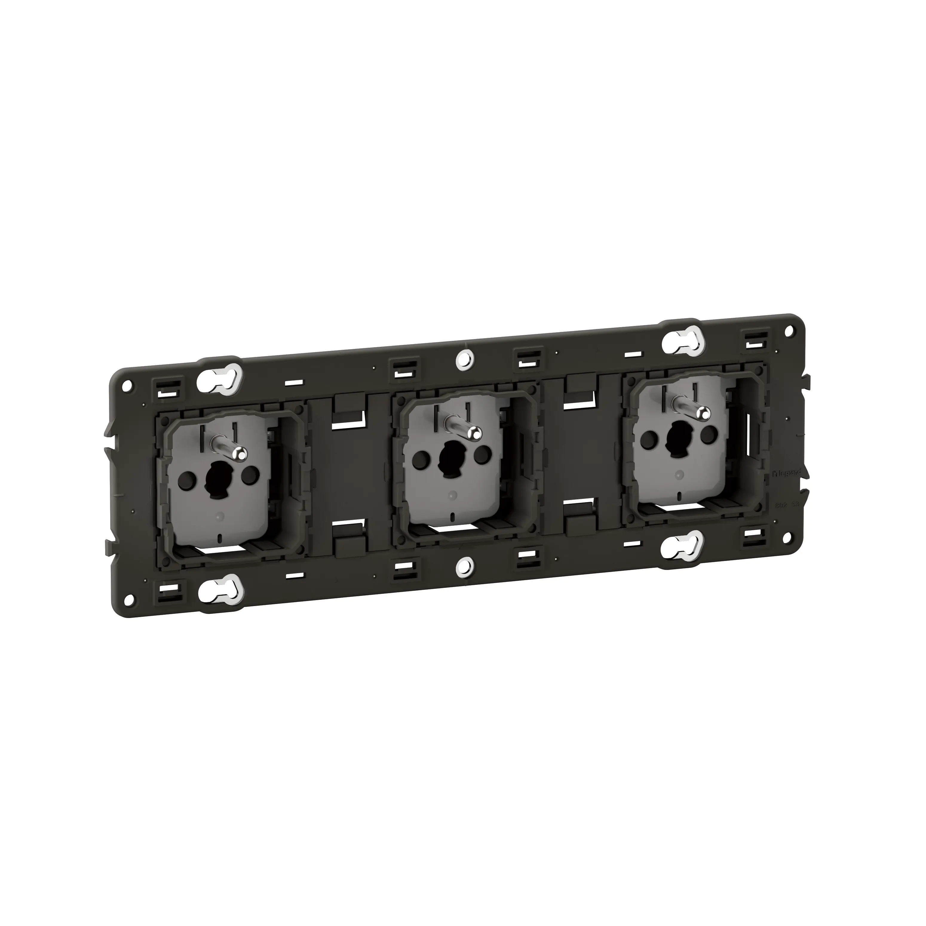 Prise 3x2P+T 16A 250V Céliane précâblée connexion à bornes automatiques - LEGRAND - CM0113