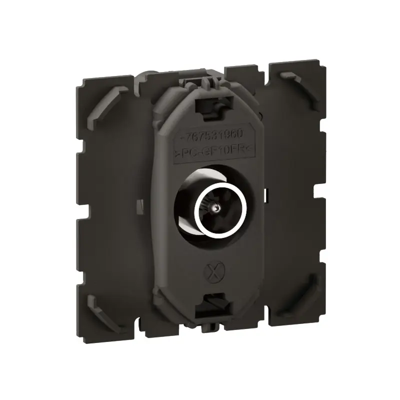 Prise télévision simple mâle Céliane étoile blindée - LEGRAND - CM0380