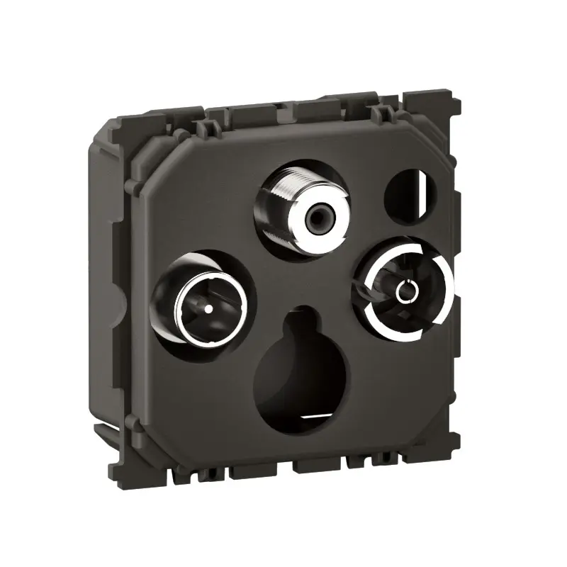 Prise télévision sorties multiples TV-R-SAT DAB+ Céliane - LEGRAND - CM0388