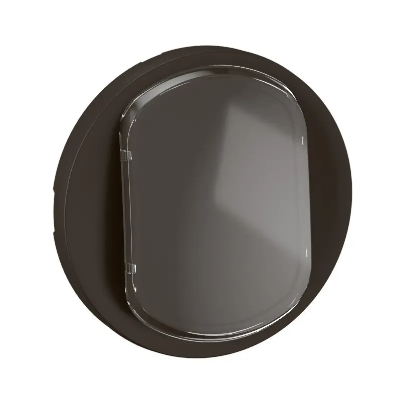 Enjoliveur pour interrupteur ou va-et-vient avec porte-étiquette Céliane livré avec 2 étiquettes - Noir - LEGRAND - CN5001