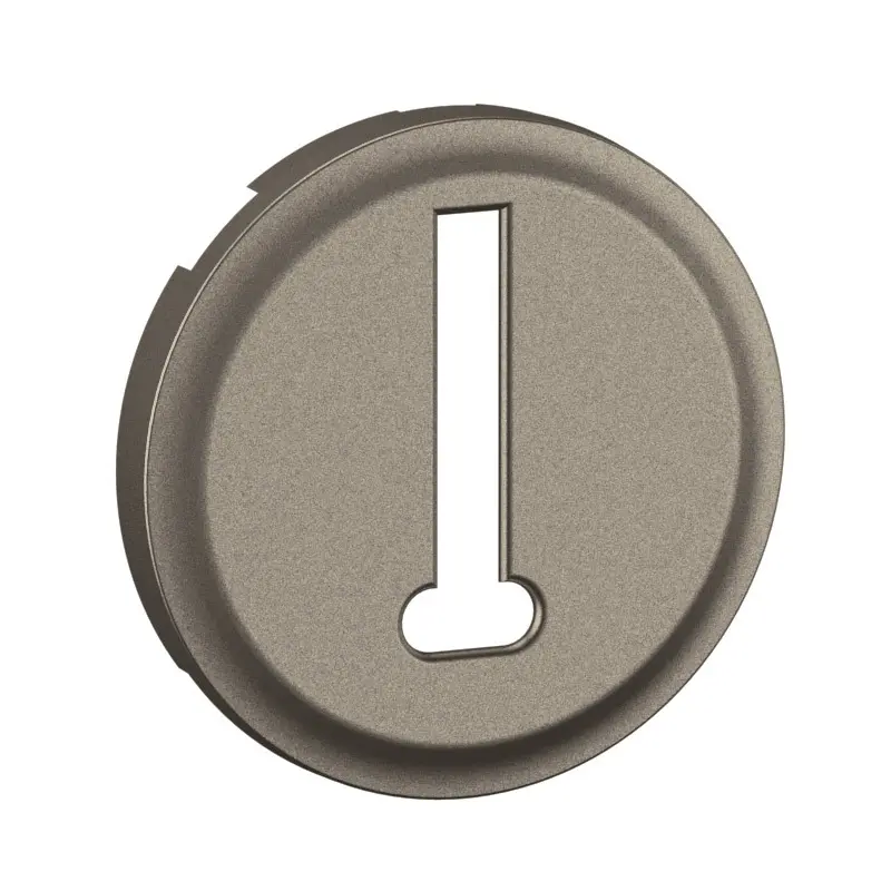 Enjoliveur pour prise téléphone 8 contacts Céliane - Titanium - LEGRAND - CT0338