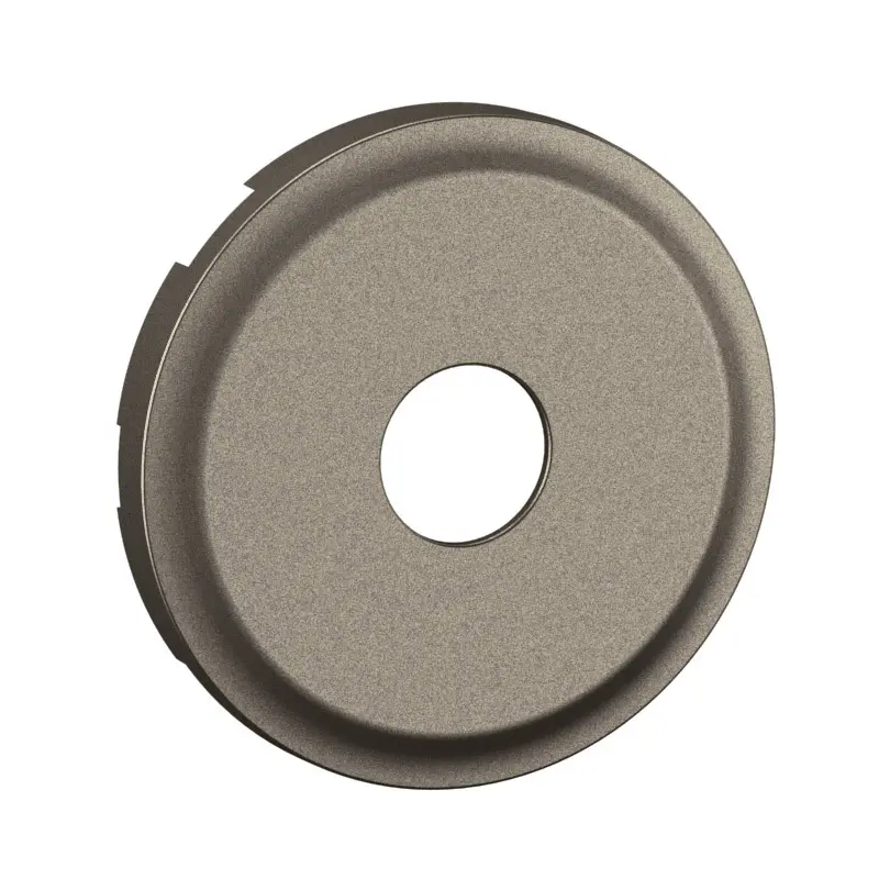 Enjoliveur pour prise TV Céliane mâle et type F à visser - Titanium - LEGRAND - CT0382