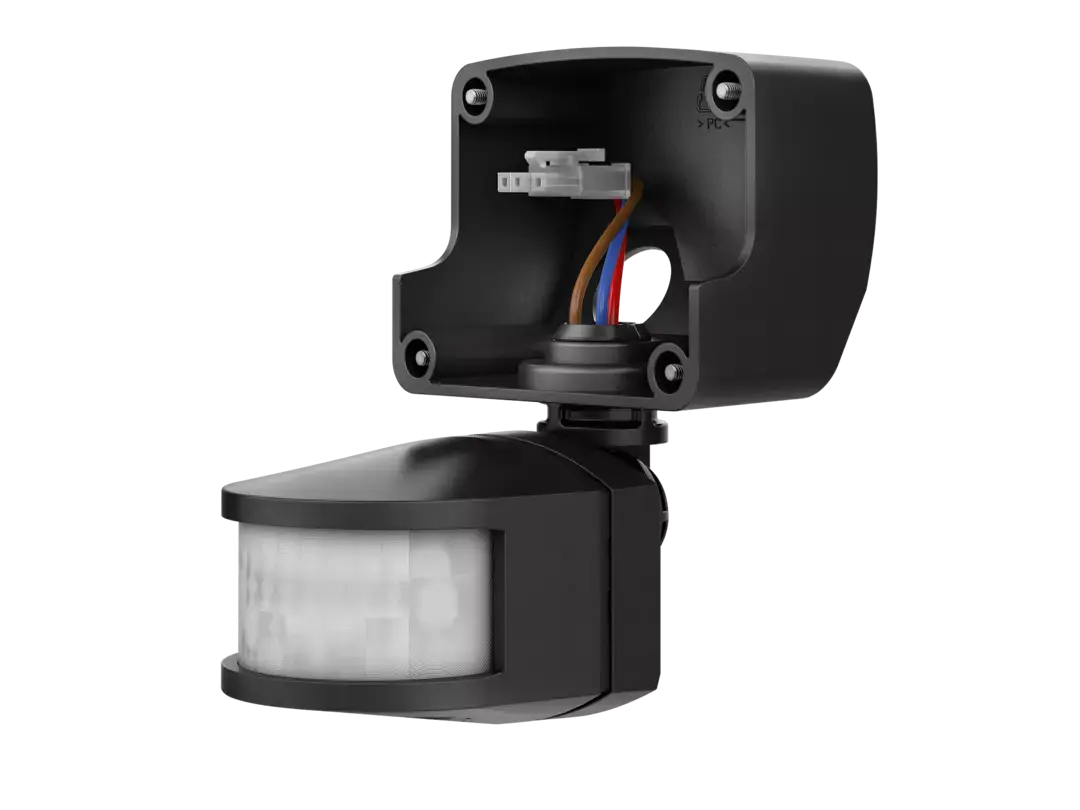 Détecteur de mouvement pour projecteur LED theLeda B BK - Noir - angle de détection 180° - THEBEN - 9070761