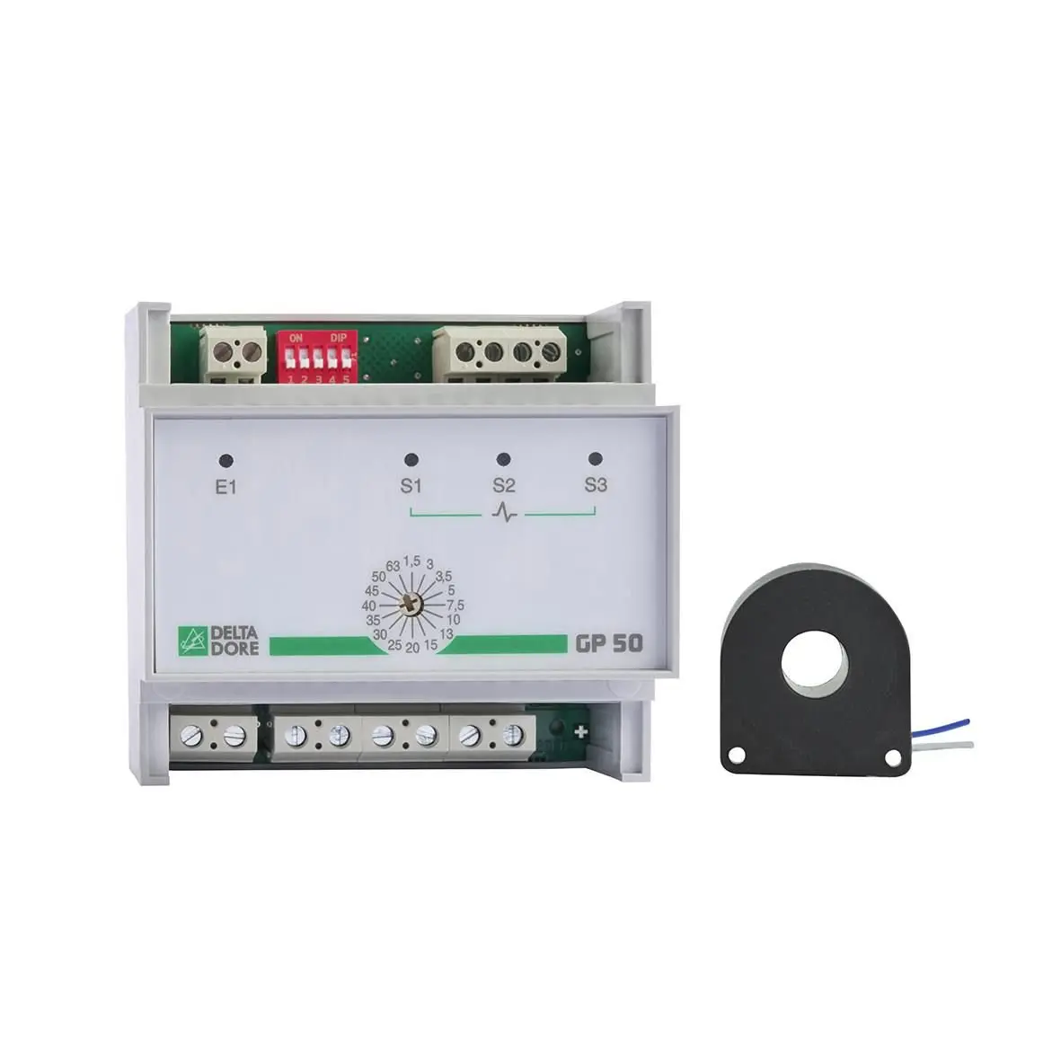 Délesteur universel GP 50 - 3 sorties relais 15A - DELTA DORE - 6100024
