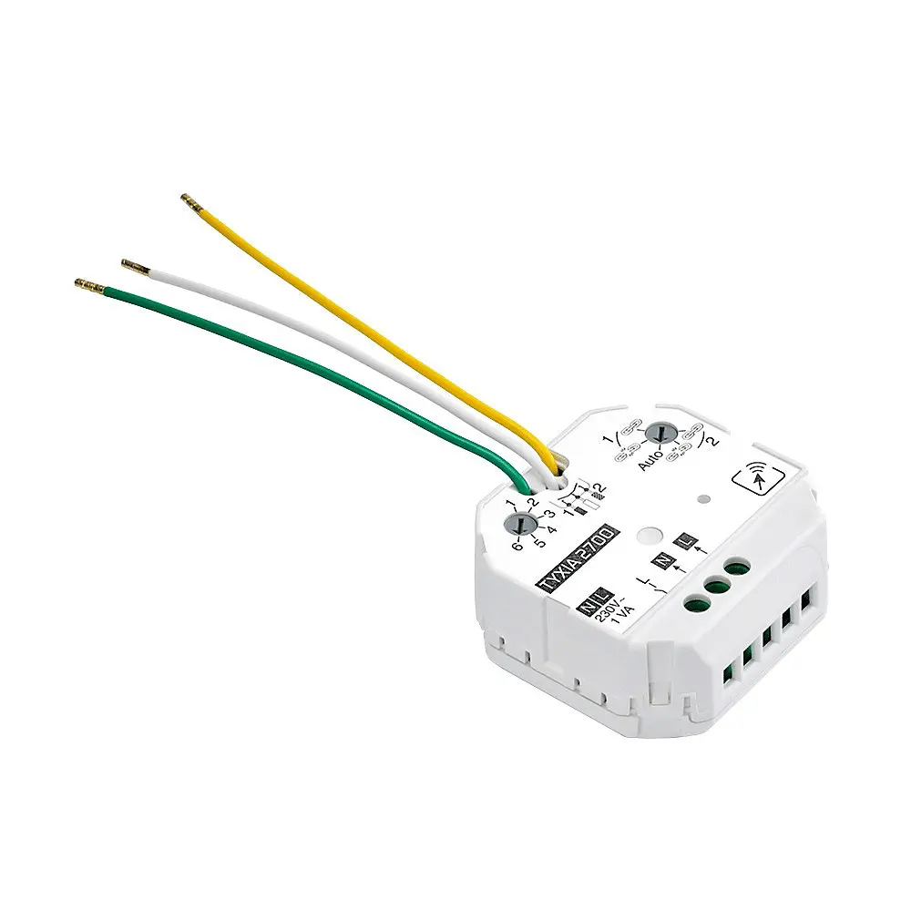 Micromodule émetteur radio 2 Voies multifonctions 230 V - Tyxia 2700 - DELTA DORE - 6351096