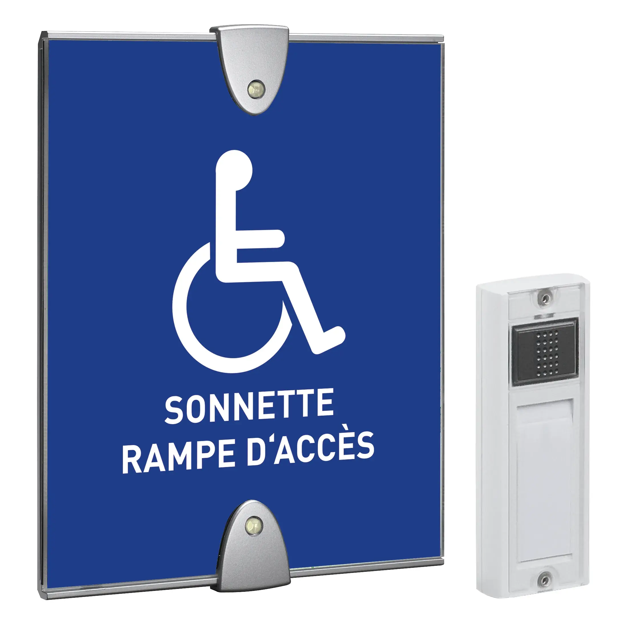 Kit carillon et signalement PMR (Personnes à Mobilité Réduite) avec flash 350 m - URMET YOKIS - 43118