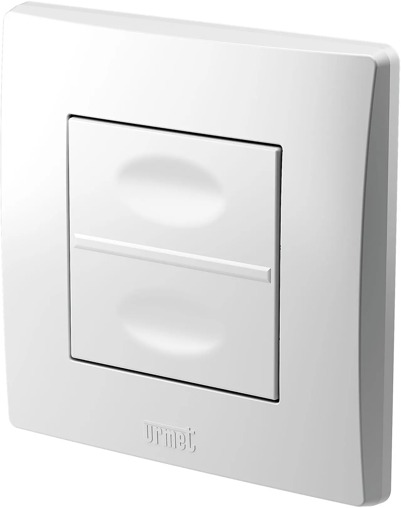 Télécommande murale 2 touches Zigbee UP extra plate avec sonde de température - URMET YOKIS - TLM2-UP