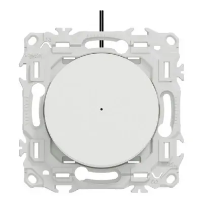 Va-et-vient ou poussoir odace lumineux ou témoin LED verte 0,15mA - 10AX - SCHNEIDER - S920263