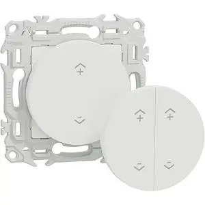 Interrupteur centralisé sans fils 2 ou 4 boutons - blanc craie - SCHNEIDER - S920531