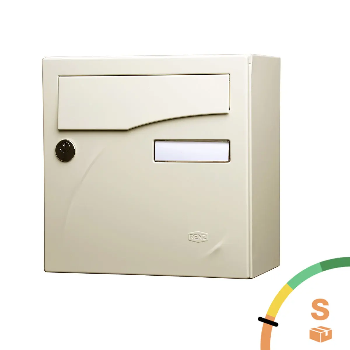 Boite aux lettres Préface compact Ivoire RAL 1015 M - RENZ - 231132