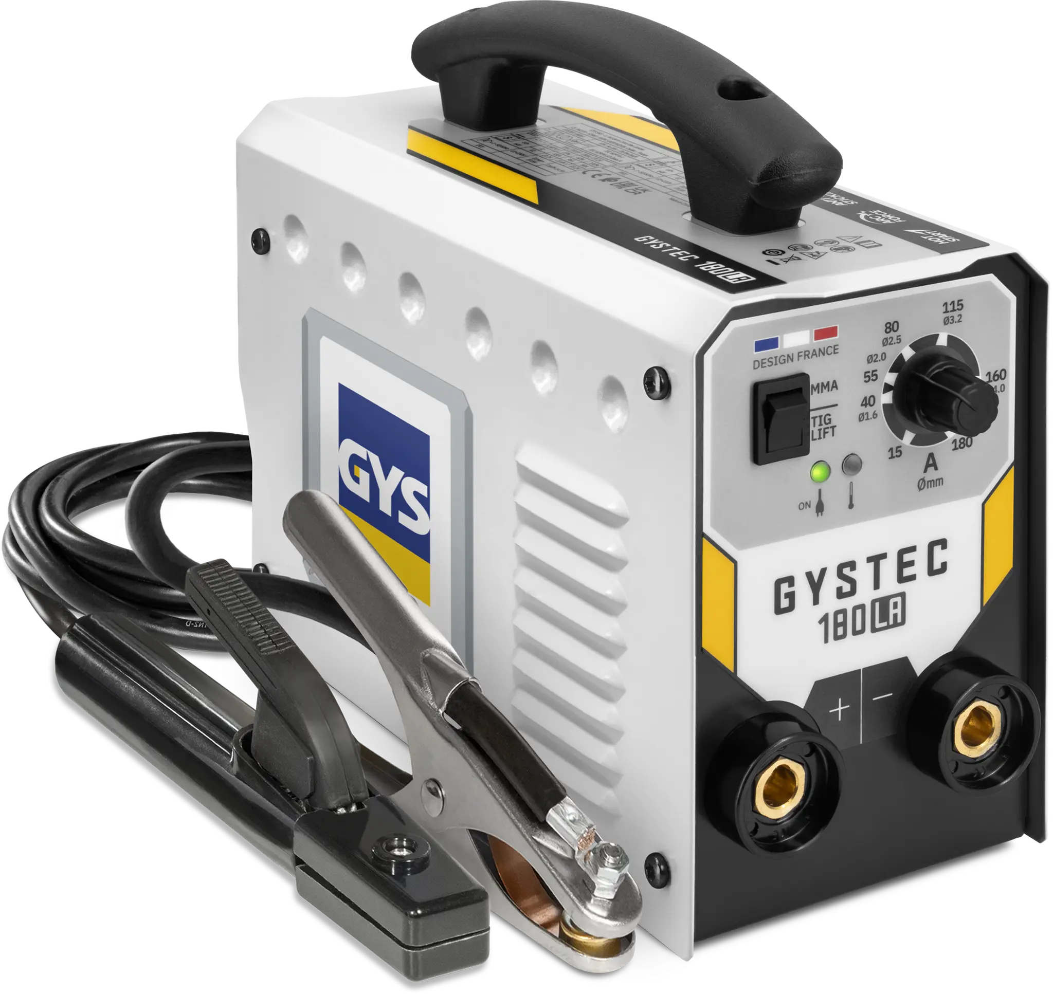 Poste à souder Inverter monophase MMA+TIG LIFT GYSTEC 180 LA - GYS - 83554