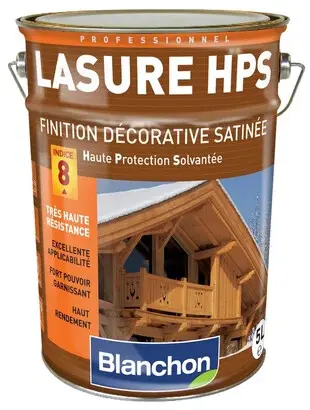 Lasure HPS - Chêne Clair - Pot 5L - BLANCHON - 05100025