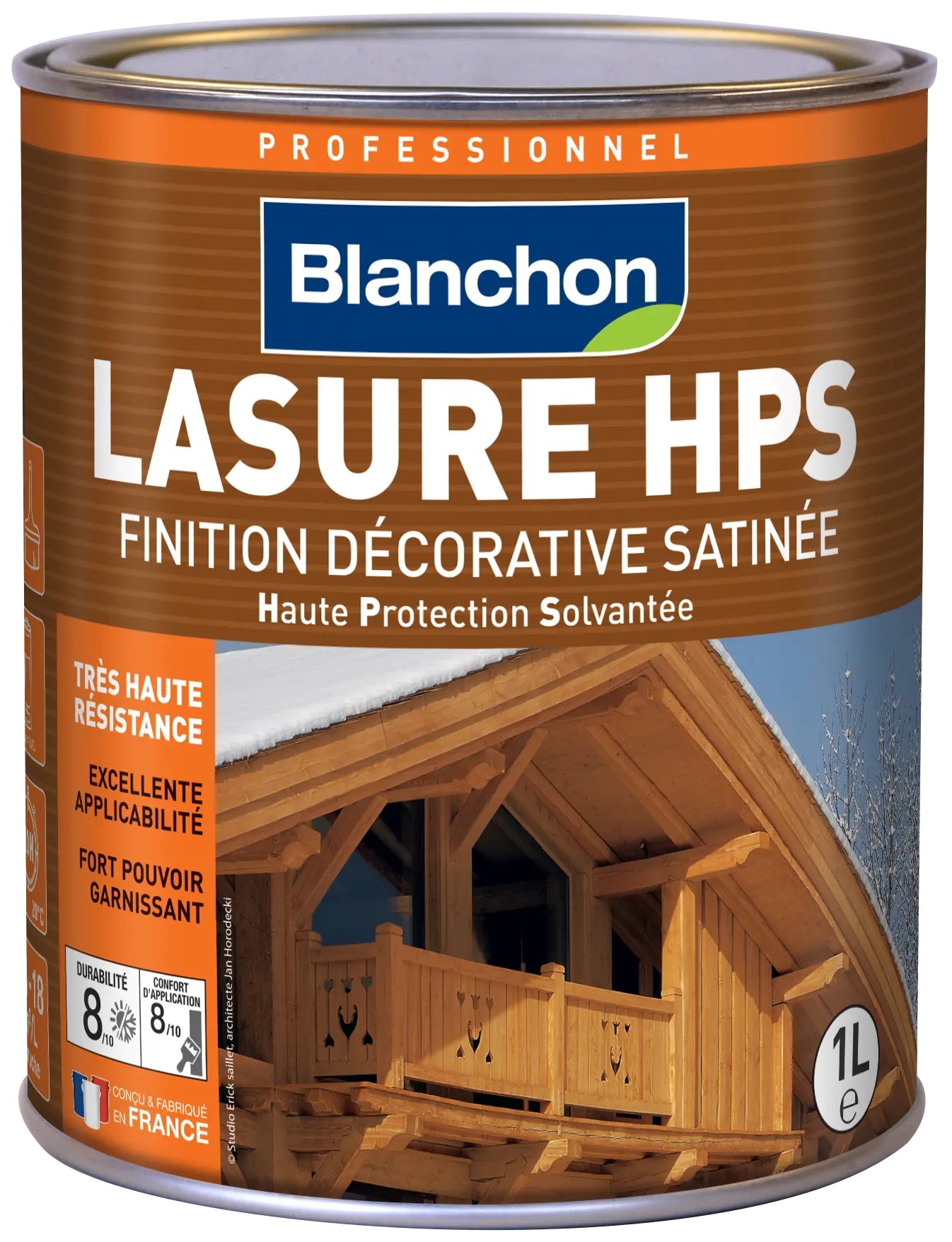 Lasure HPS - Chêne Clair - Pot 1L - BLANCHON - 05100025