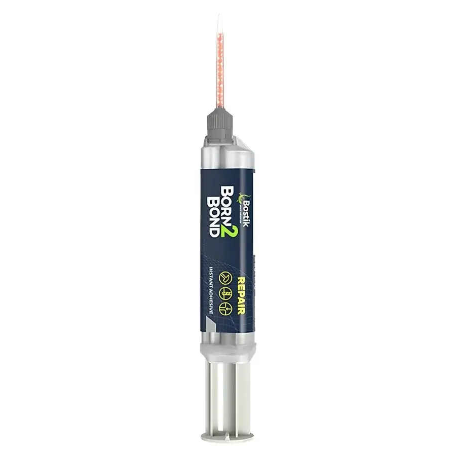 Adhésif instantané Born2Bond Repair bi-composant - Prise 5 à 10 minutes - 10 gr - BOSTIK - 30622922