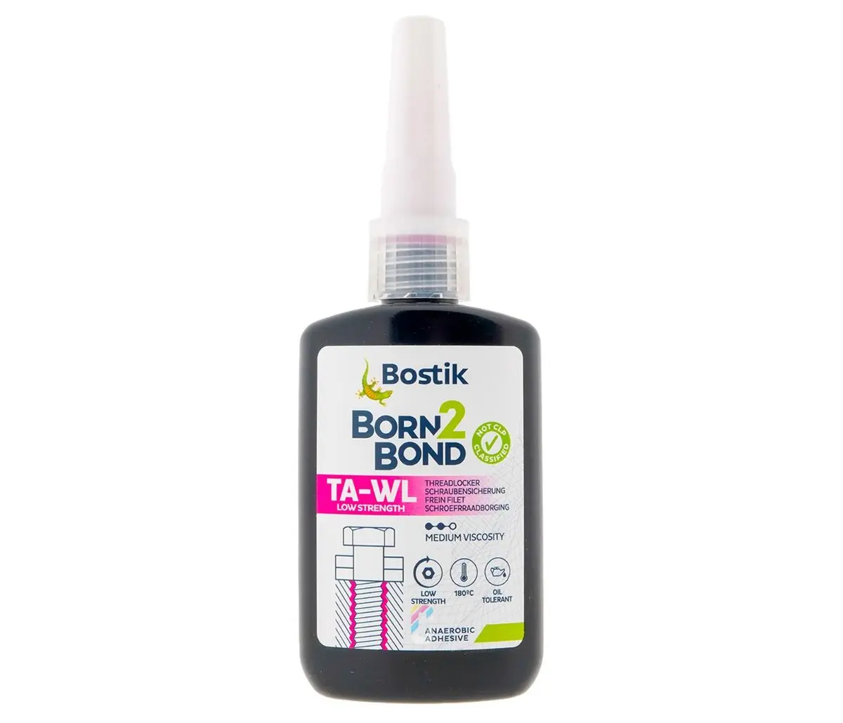 Frein-filet Born2Bond TA-WL à faible résistance pour freinage de vis - 50ml - BOSTIK - 30621344