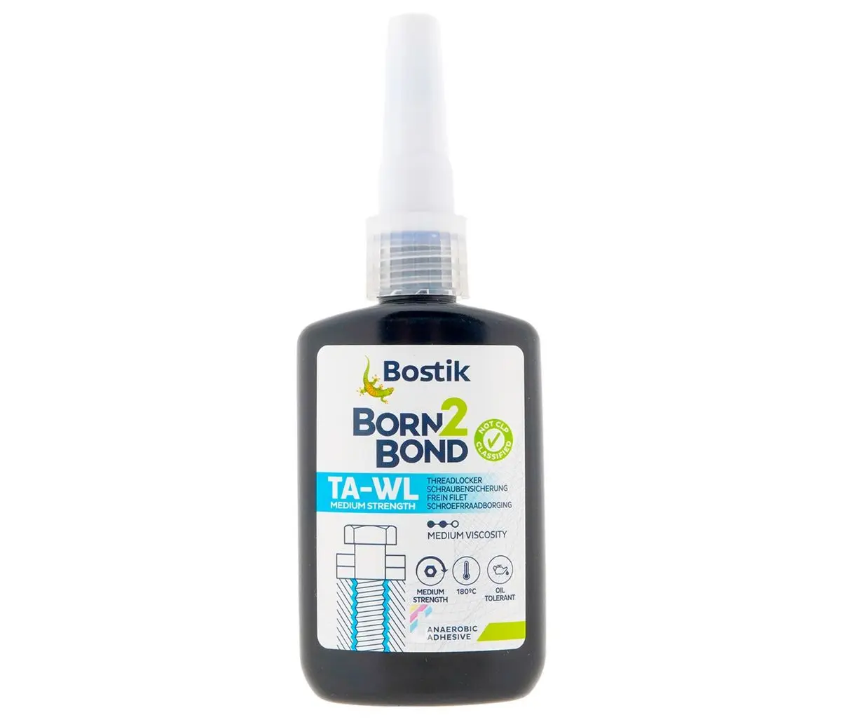 Frein-filet Born2Bond TA-WL à moyenne résistance pour freinage de vis - 50ml - BOSTIK - 30620089