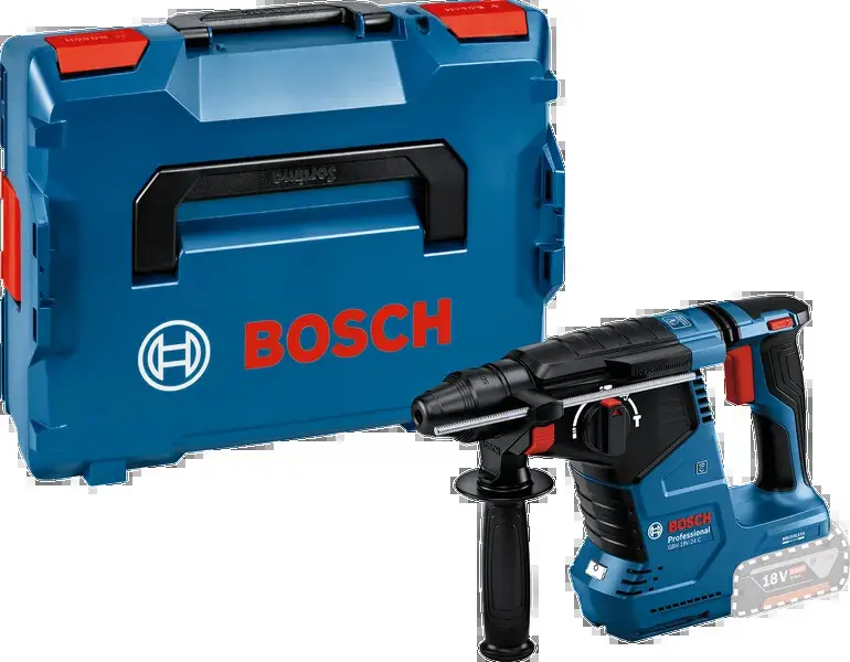 Perforateur SDS Plus GBH 18V-24 C - BOSCH - sans batterie, ni chargeur - L-BOXX - 611923001