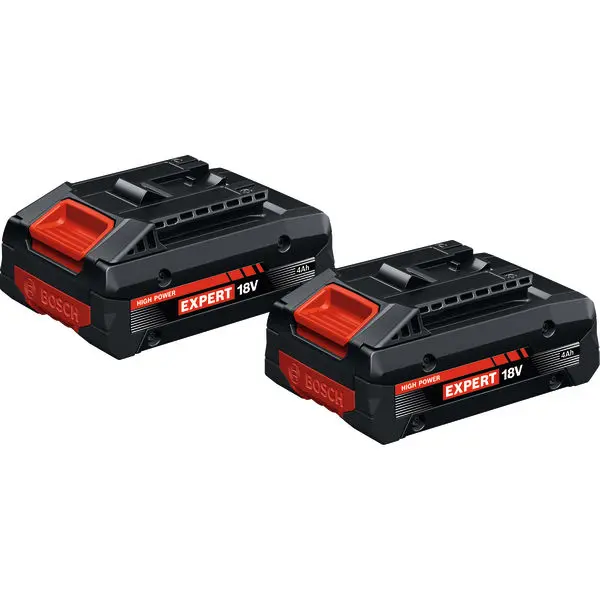 2 batteries EXPERT EXBA 18V 4.0Ah (C) - BOSCH - 1600A03738